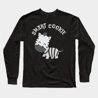 Smart Cookie I'm Cute and I know it Sweet little tiger cute baby outfit Long Sleeve T-Shirt